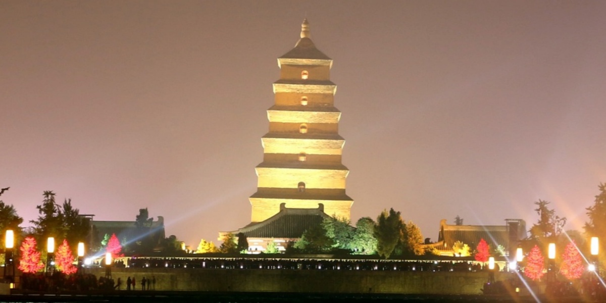 Daci'en Temple and The Big Wild Goose Pagoda