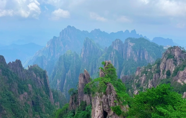 일 2: 산 Huang
